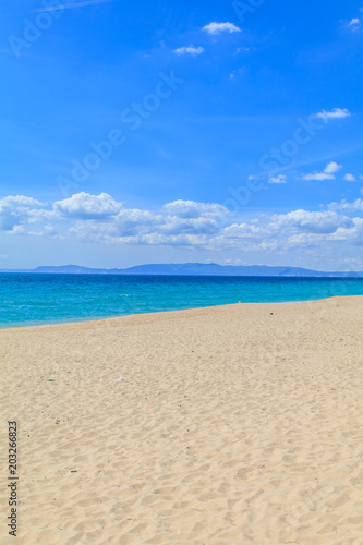 Vista da praia da comporta no Alentejo Portugal