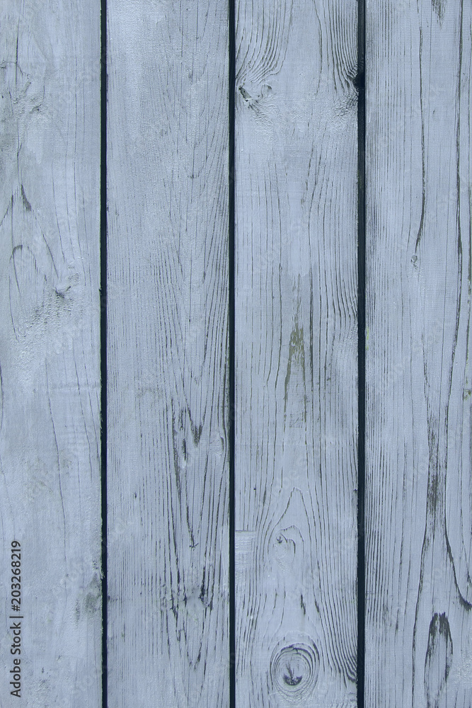 Naklejka premium Blue painted wood texture background