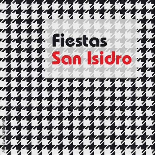 Illustration of San Isidro holiday