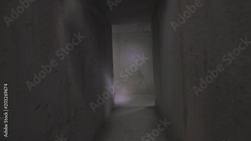 Underground Tunnel 6 (with motion tracking dots)