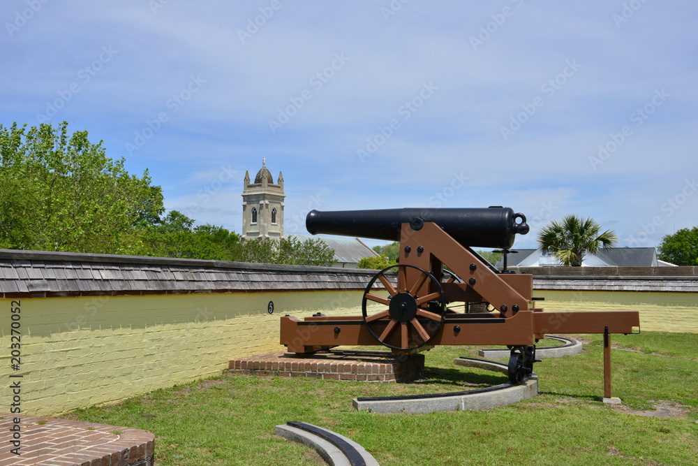 An American Fortress that was used from from 1776 to 1947.
