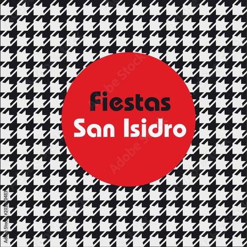 Illustration of San Isidro holiday