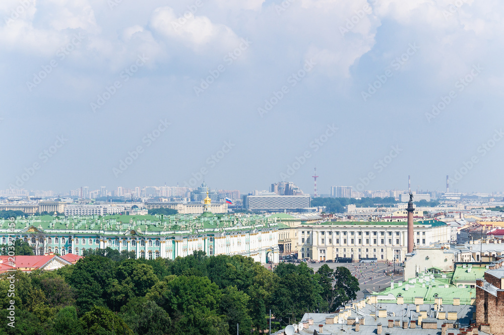 View of the Palace Square in St. Petersburg