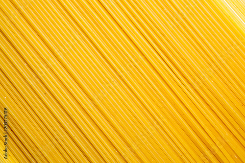 raw spaghetti closeup