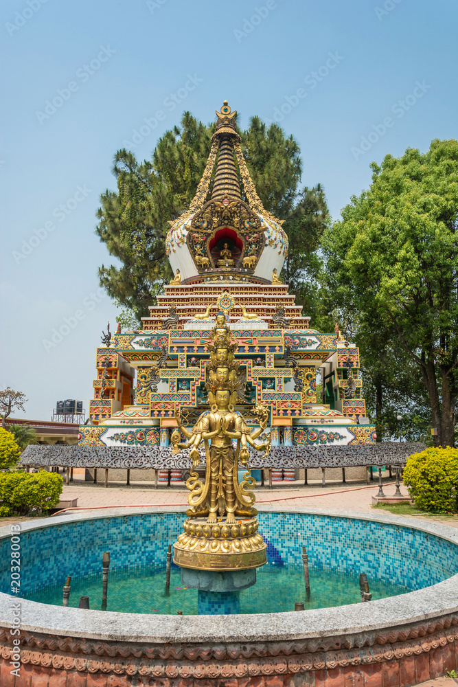 In Kopan monastery Park, Kathmandu, Nepal. In Kopan monastery Park, Kathmandu, Nepal.