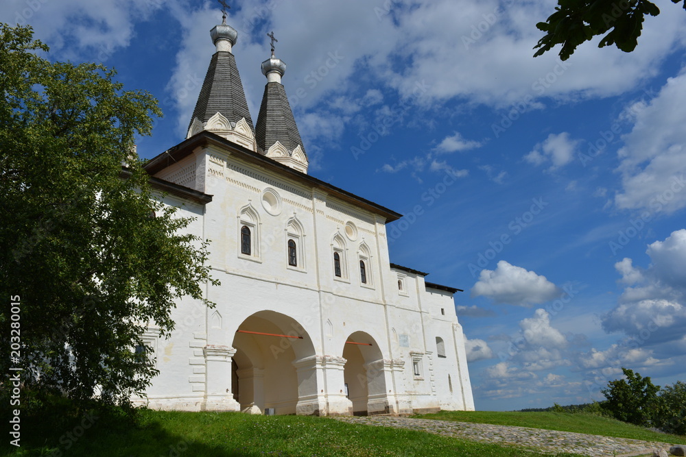 The monastery of Ferapontovo Russia