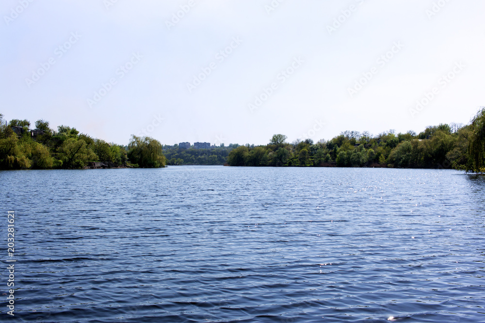 Riverbed of the Dnieper, Ukraine Riverbed of the Dnieper, Ukraine