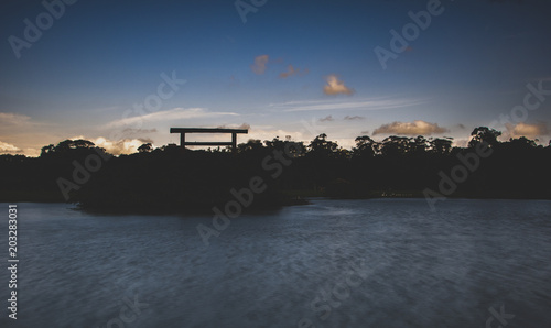 anoitecer meditativo