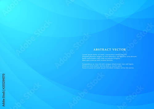Abstract geometric modern design on Light blue background