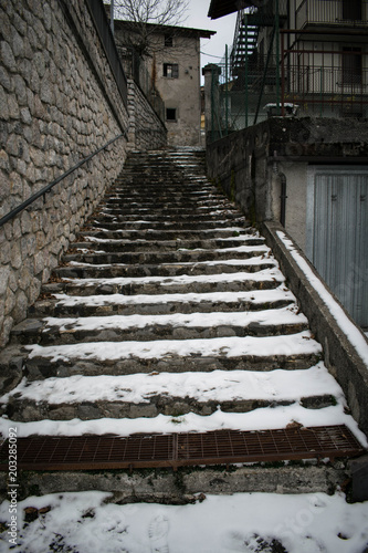Snowy Staircase © Josie