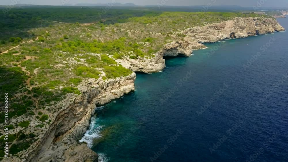 Une vue du ciel - Bord de mer à Minorque | 4K Une vue du ciel - Bord de mer à Minorque | 4K