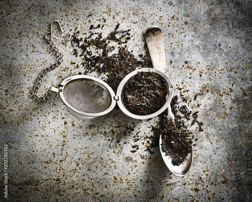 Tea strainer ball photo