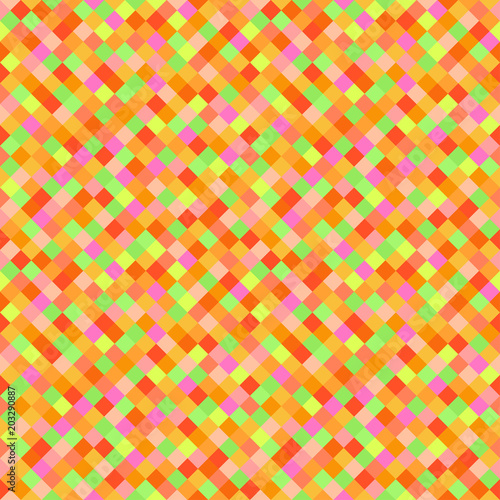 Seamless texture. Checkered pattern. Multicolored background. Abstract wallpaper of the surface. Print for polygraphy, posters, t-shirts and textiles. Doodle for design. Greeting cards. Fashion colors