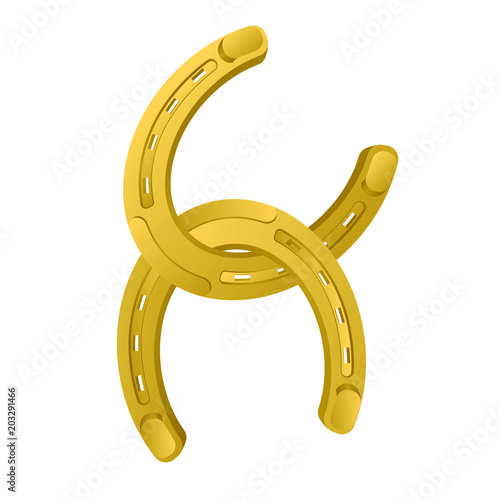 horseshoe vector design