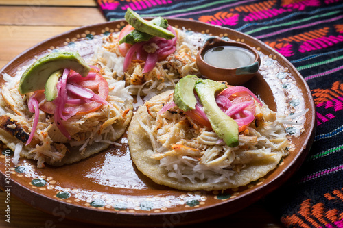 Mexican salbutes photo