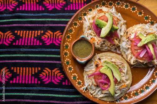 Mexican salbutes photo