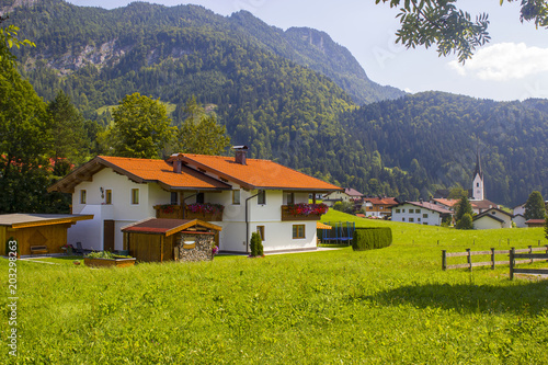 Koessen in Alps, Austria photo