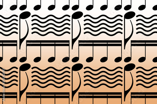 Muster Musik, Noten
