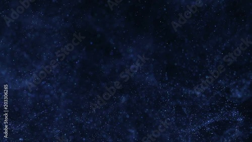 This is a creative artistic macro video of abstract twinkling bubble in water to create a magical winter wonderland effect or outer space with twinkling stars