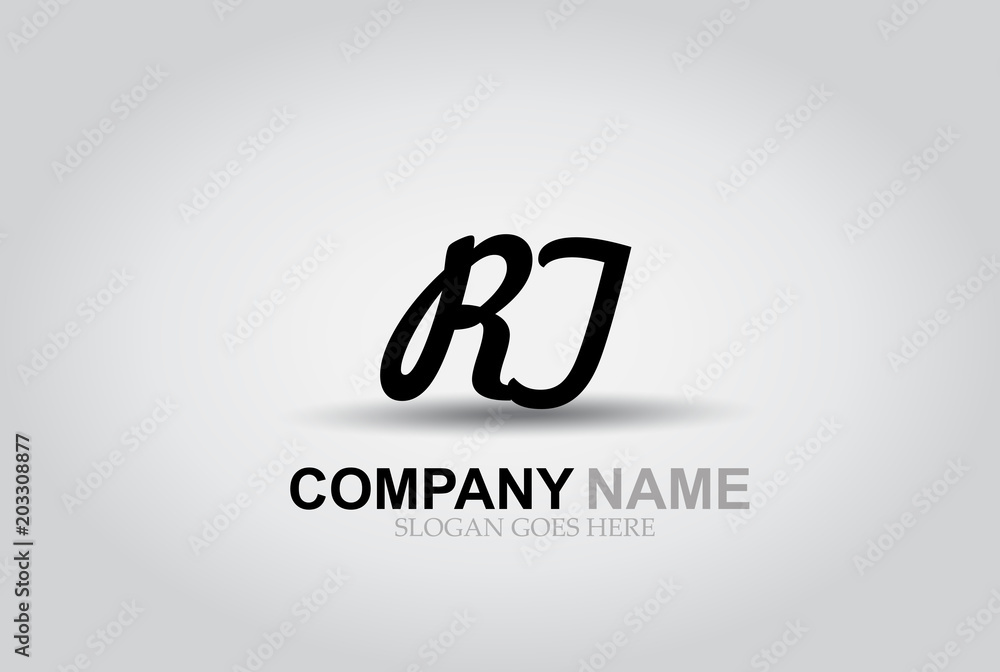 Vector Hand Drawn Letter RT Style Alphabet Font. Vector Hand Drawn Letter RT Style Alphabet Font.