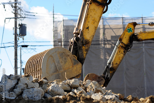 Power shovel Backhoe-4