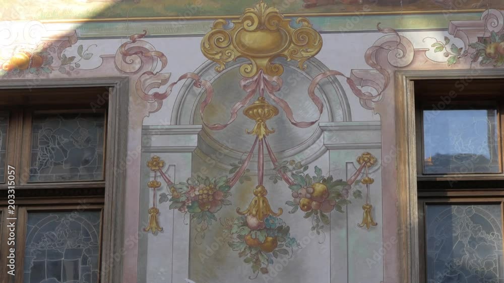 Mural paintings at Peles Castle Mural paintings at Peles Castle