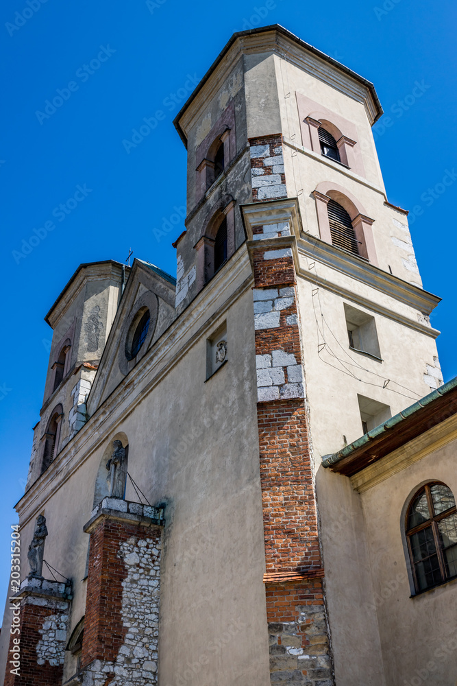 Fototapeta premium L'Abbaye de Tyniec près de Cracovie