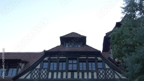 Wallpaper Mural Attic windows at Pelisor Chateau Torontodigital.ca