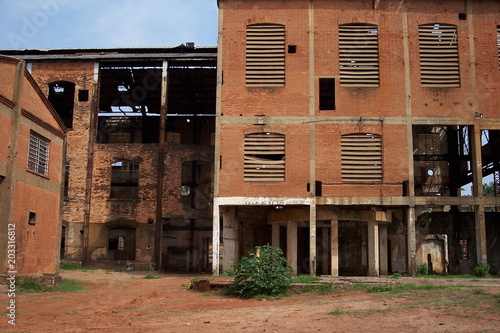 an old abandoned sugar mill