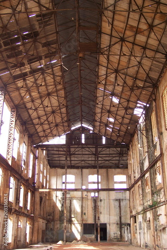 an old abandoned sugar mill