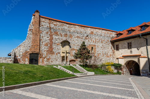 L'Abbaye de Tyniec près de Cracovie