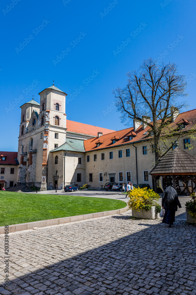 L'Abbaye de Tyniec près de Cracovie