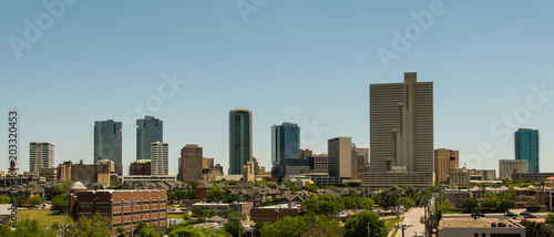 Skyline of downtown Fort Worth, Texas 