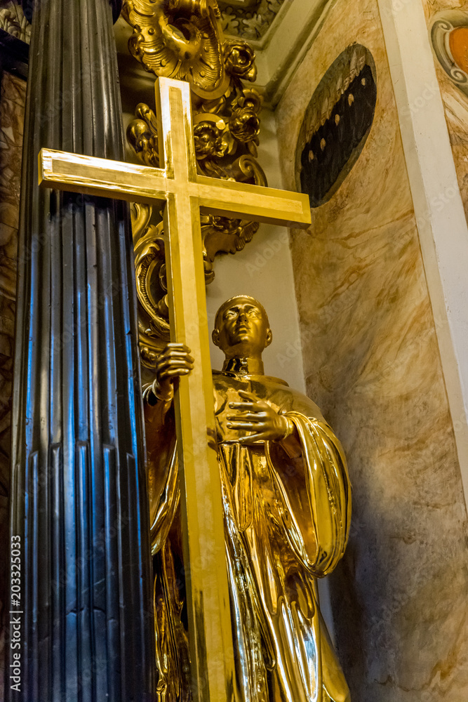 Obraz premium L'Abbaye de Tyniec près de Cracovie