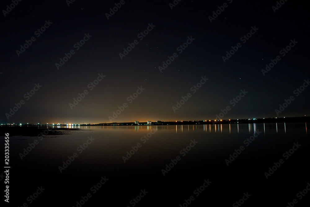 Night landscape Night landscape