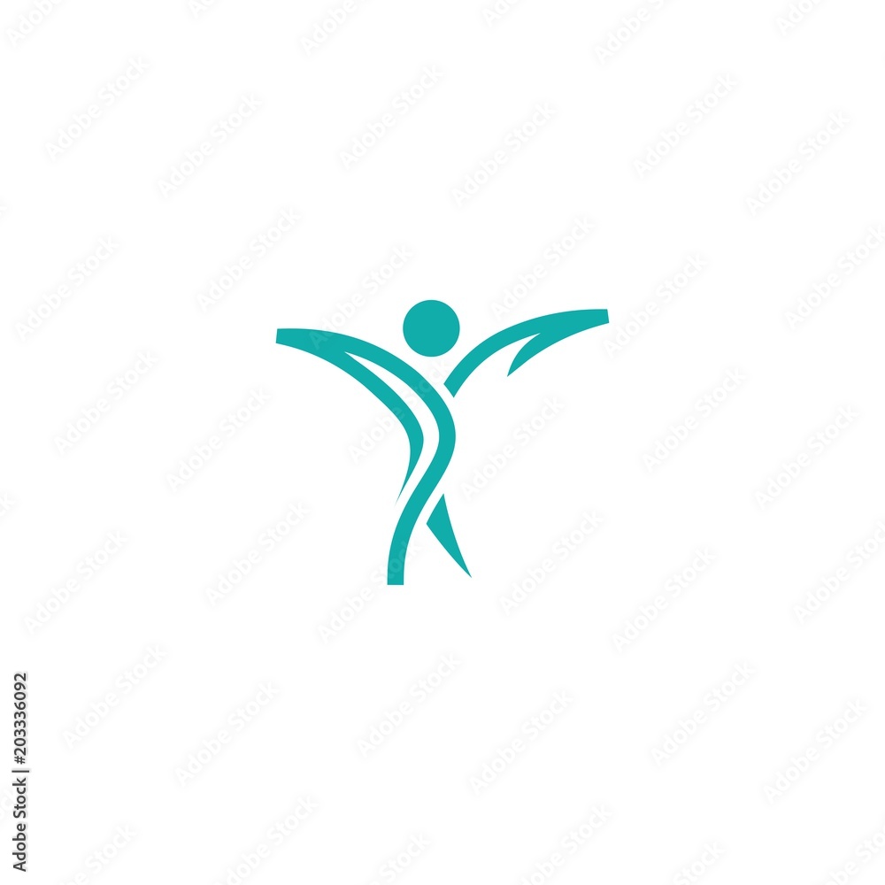 Human Moving Agency Creative Template Logo