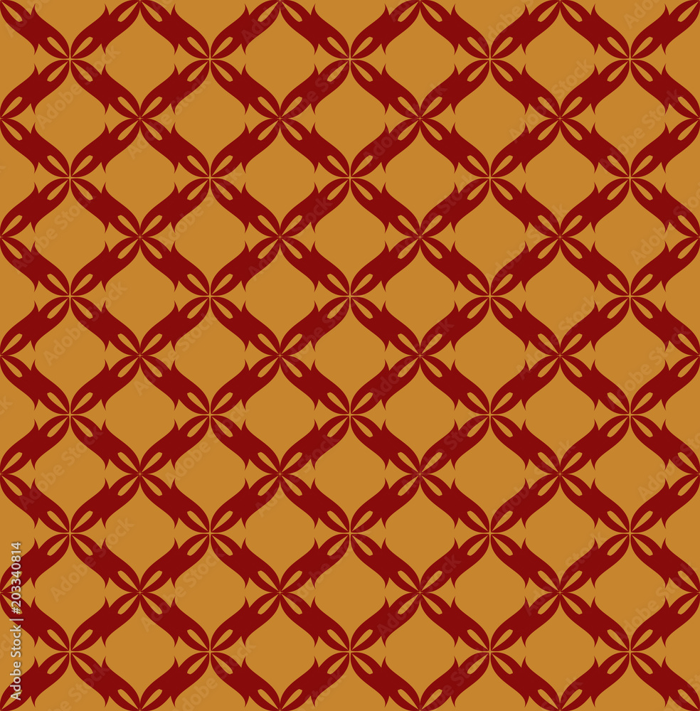 Fototapeta premium simple ornament seamless pattern background