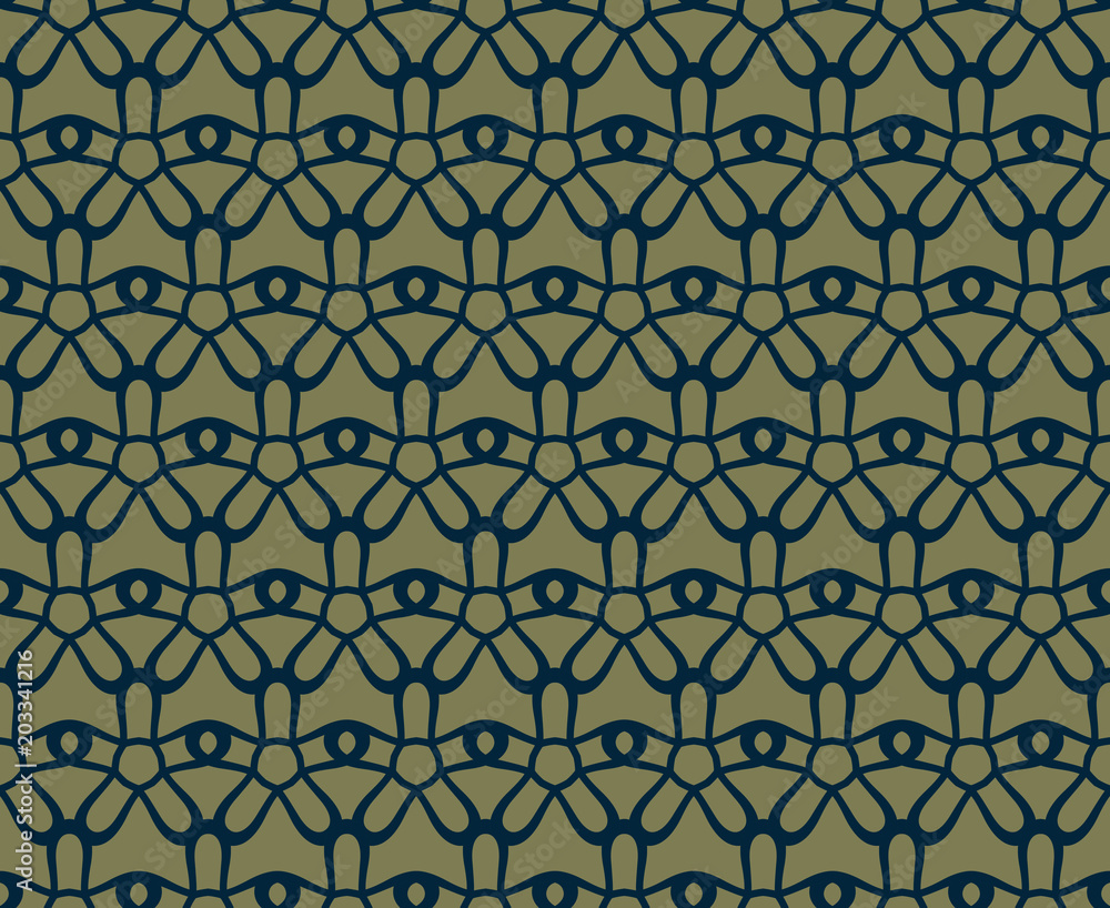 Naklejka premium simple ornament seamless pattern background
