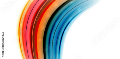 Abstract flowing motion wave  liquid colors mixing  vector abstract background