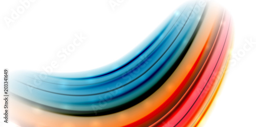 Abstract flowing motion wave, liquid colors mixing, vector abstract background