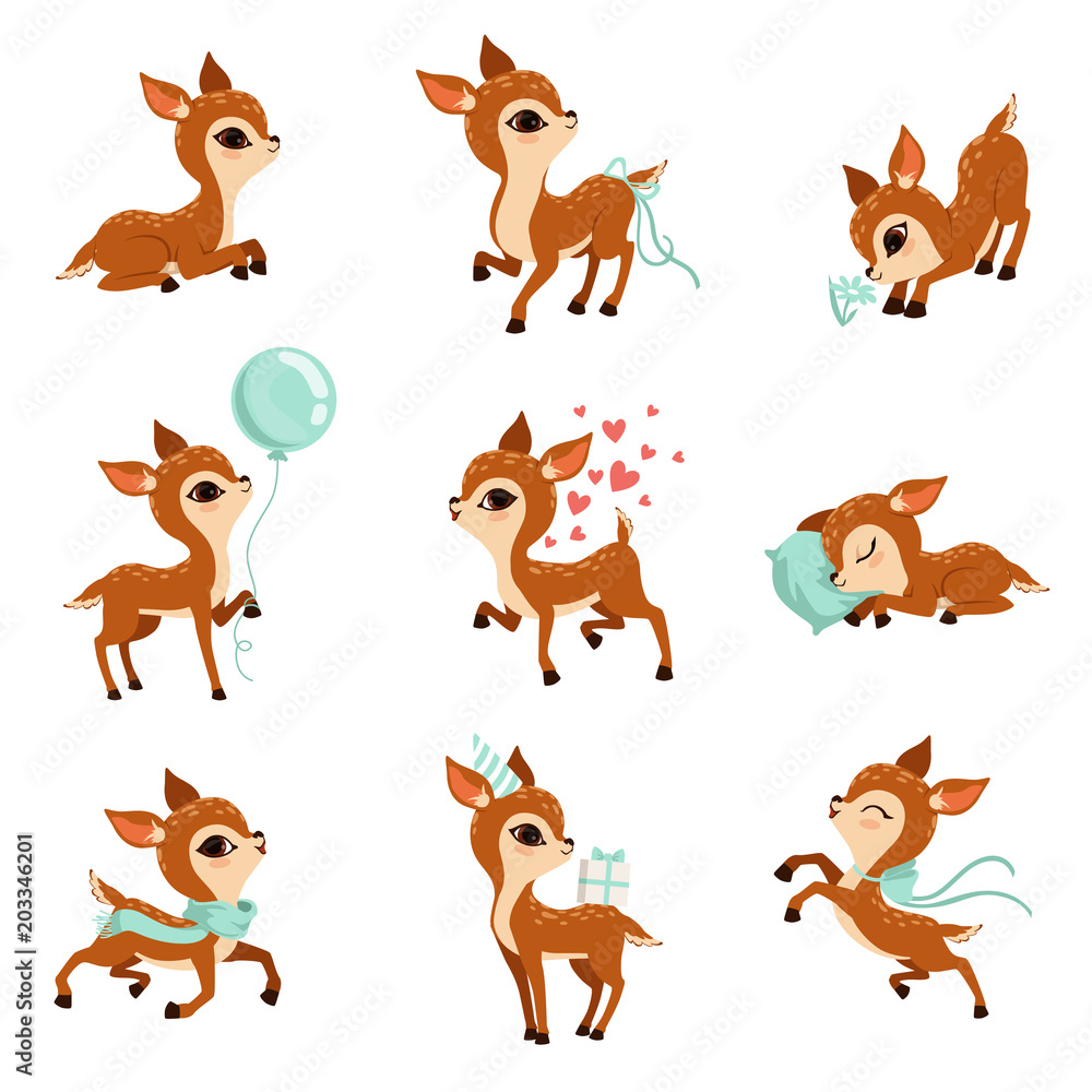 2,668 Fawn Logo Images, Stock Photos, 3D objects, & Vectors