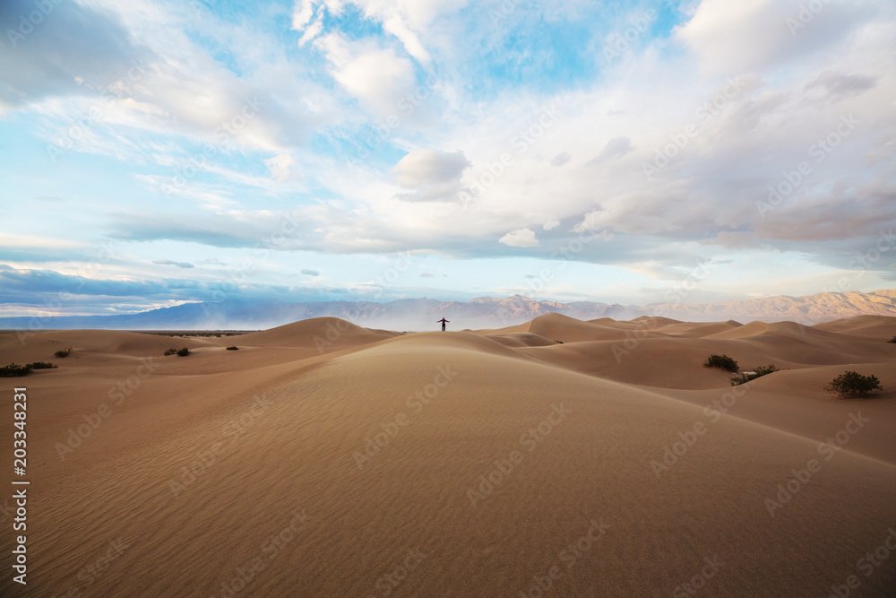 Sand dunes in California