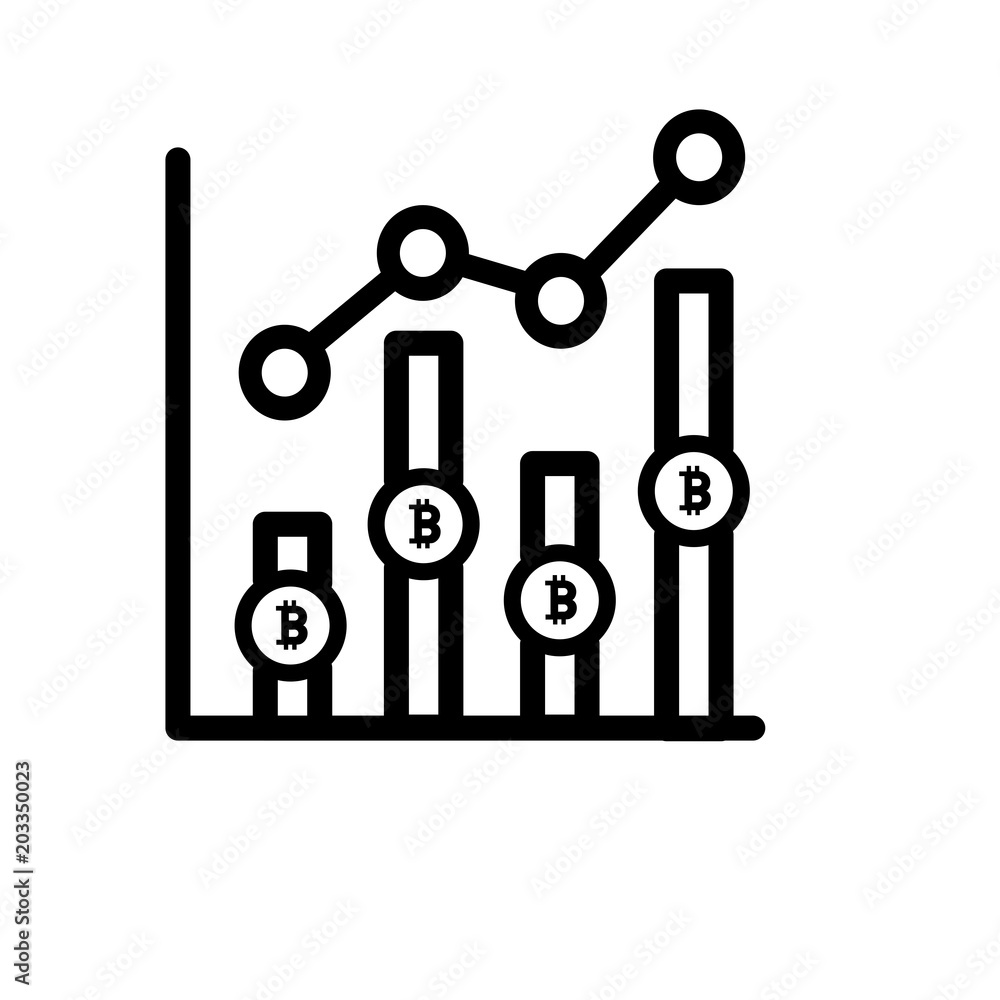 Bitcoin vector icon Bitcoin vector icon