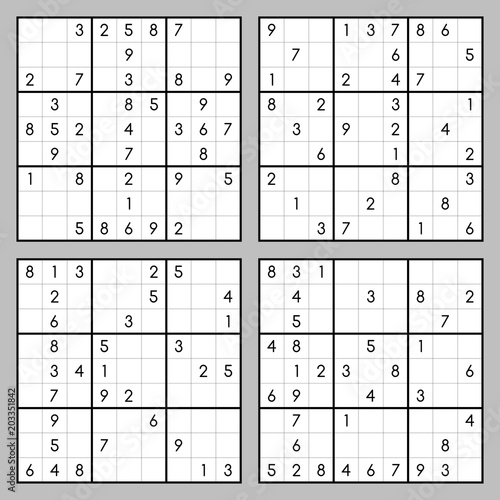 Vector sudoku game