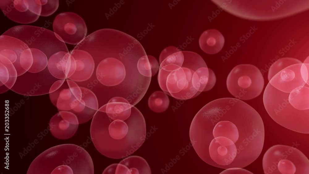 Realistic moving cell, bacteria or virus under microscope. Digital scientific medical background. Realistic moving cell, bacteria or virus under microscope. Digital scientific medical background.