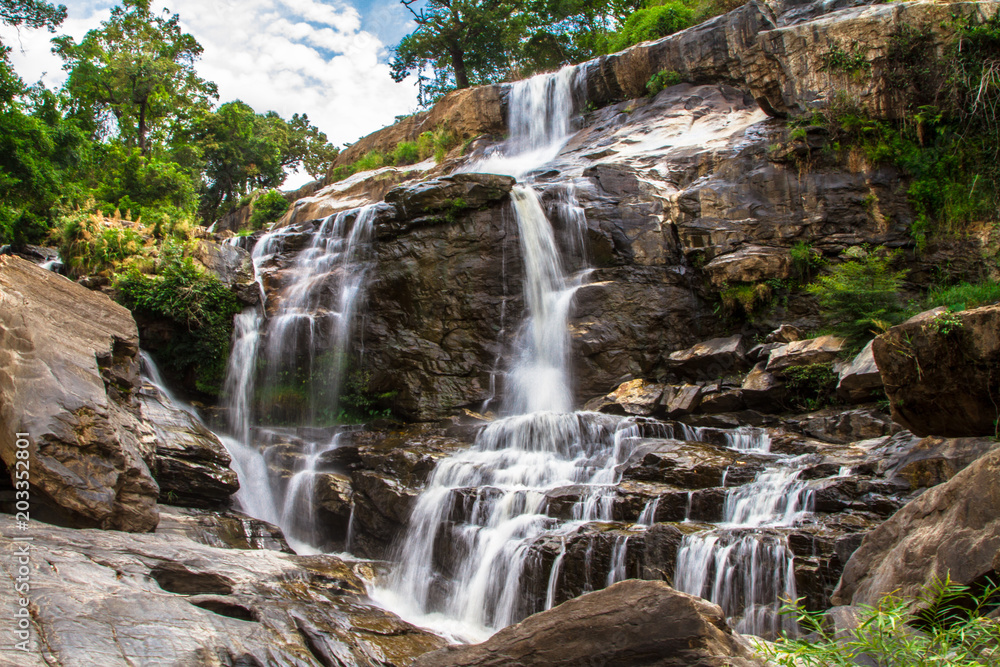 Fototapeta premium Mae Klang Waterfall, Chiang Mai, Thailand