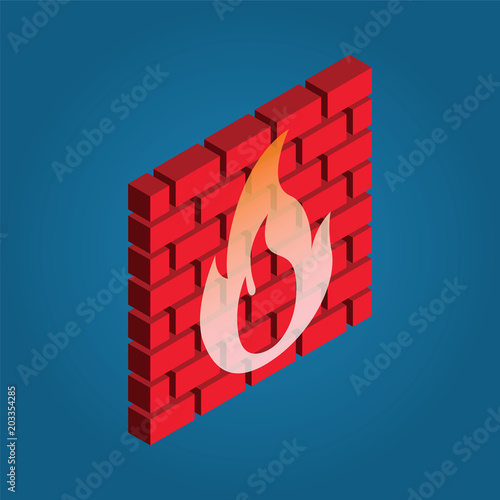 Firewall icon
