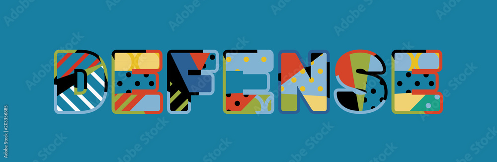 Defense Concept Word Art Illustration