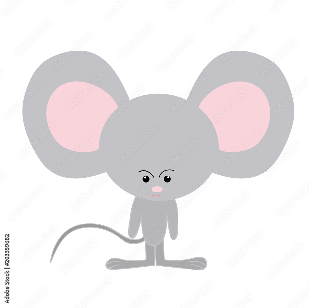 Obraz premium vector, mouse, character