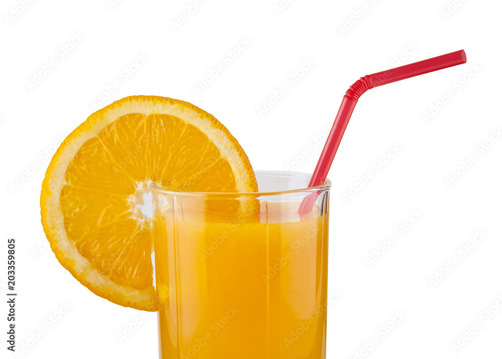 orange juice isolated on white background orange juice isolated on white background